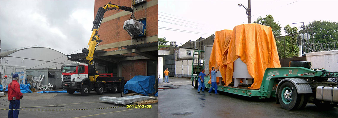 Mudança Industrial em Sp