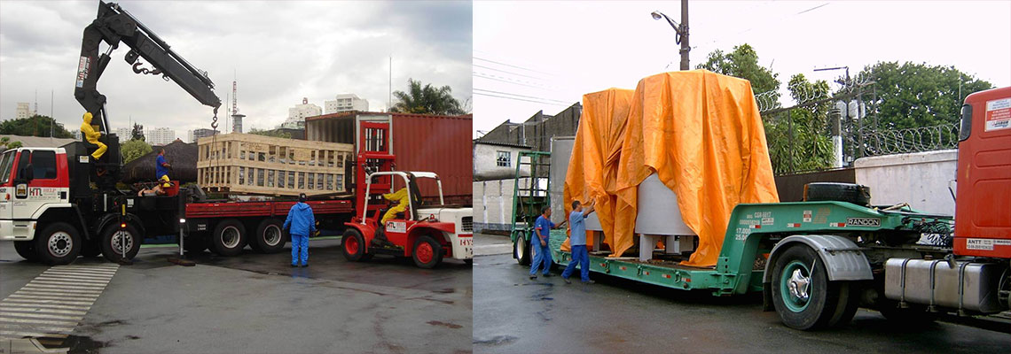 Transporte de Máquinas em Sp